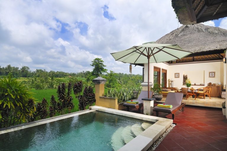 One Bedroom Pool Villa with Rice Field View